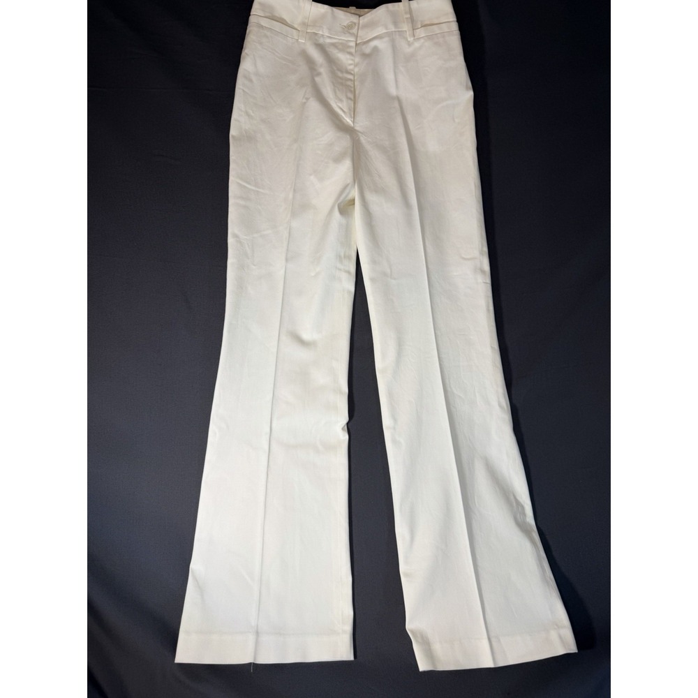 Vintage Dolce Gabbana Women's Pants Italian Size 42 White Size Small 6/8